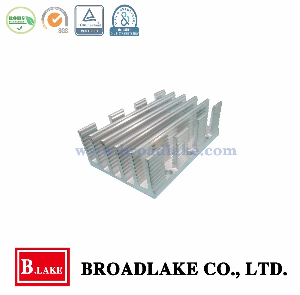 Custom extruded aluminum heat sink factory