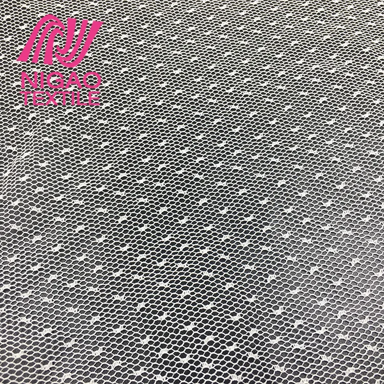 
Wholesale polka dot fabric cheap tulle fabric for wedding dress fabrics 