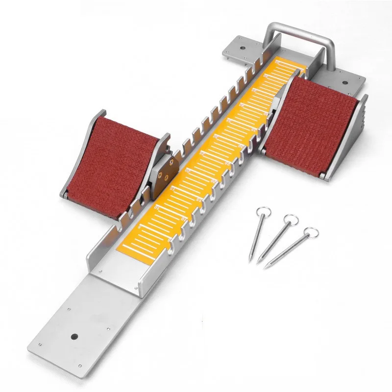 Aluminium Competition Iaaf Starting Block Track And Field Equipment