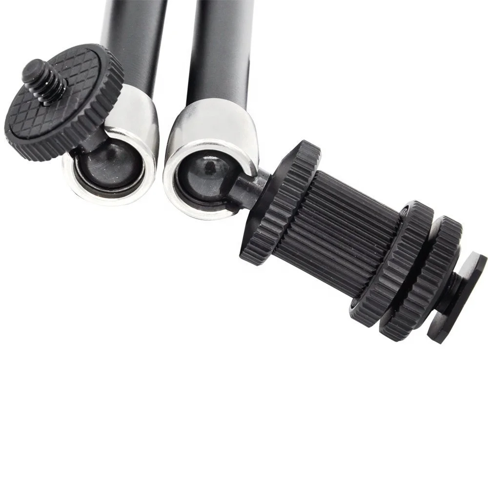 Takenoken Photo Studio Accessories Pliers Clip Large Super Clamp with 11 Inches Articulating Friction Magic Arm for LCD Monitors