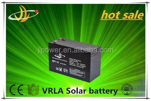 12 volt AGM battery 12v 7ah supply power for wind turbine/solar system