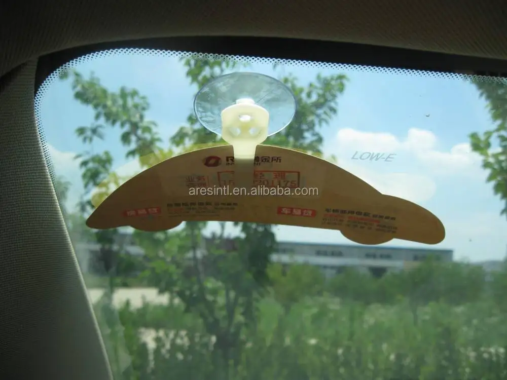 
plastic meter ticket clip parking ticket holder, windshield clip holder 