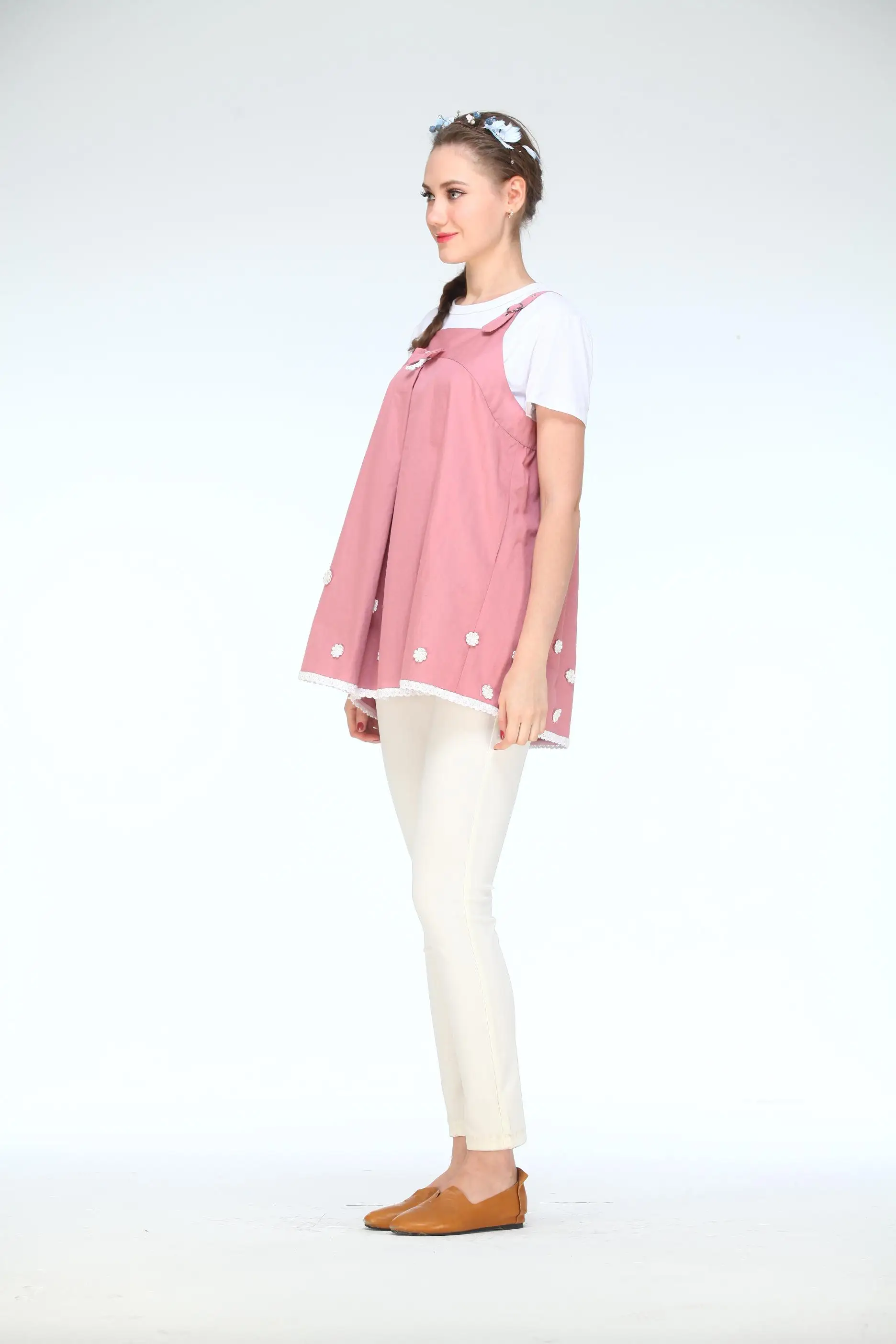 Hot Selling stainless steel silver anti radiation pregnant clothes for 5g