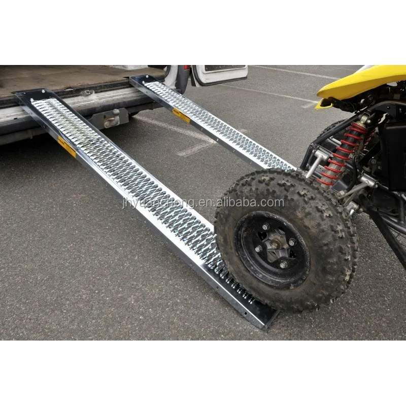 
Heavy duty trailer car loading steel trailer ramp moto ramp 4OOKG for loading capacity 