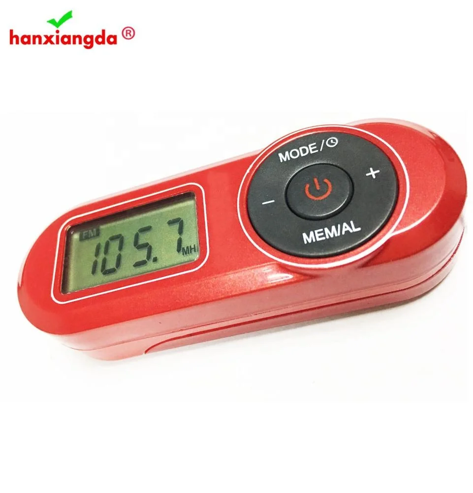 Alarm Clock Radio LCD Display Radio With Stereo Earphone Output