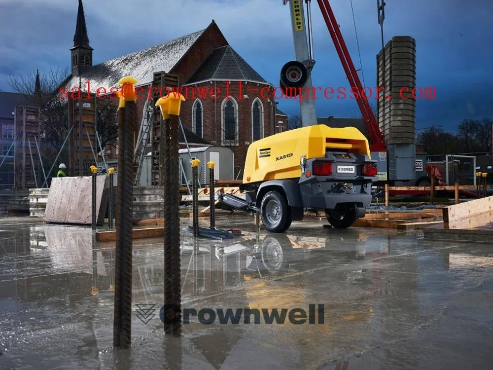  Портативный воздушный компрессор Atlas Copco XAS67