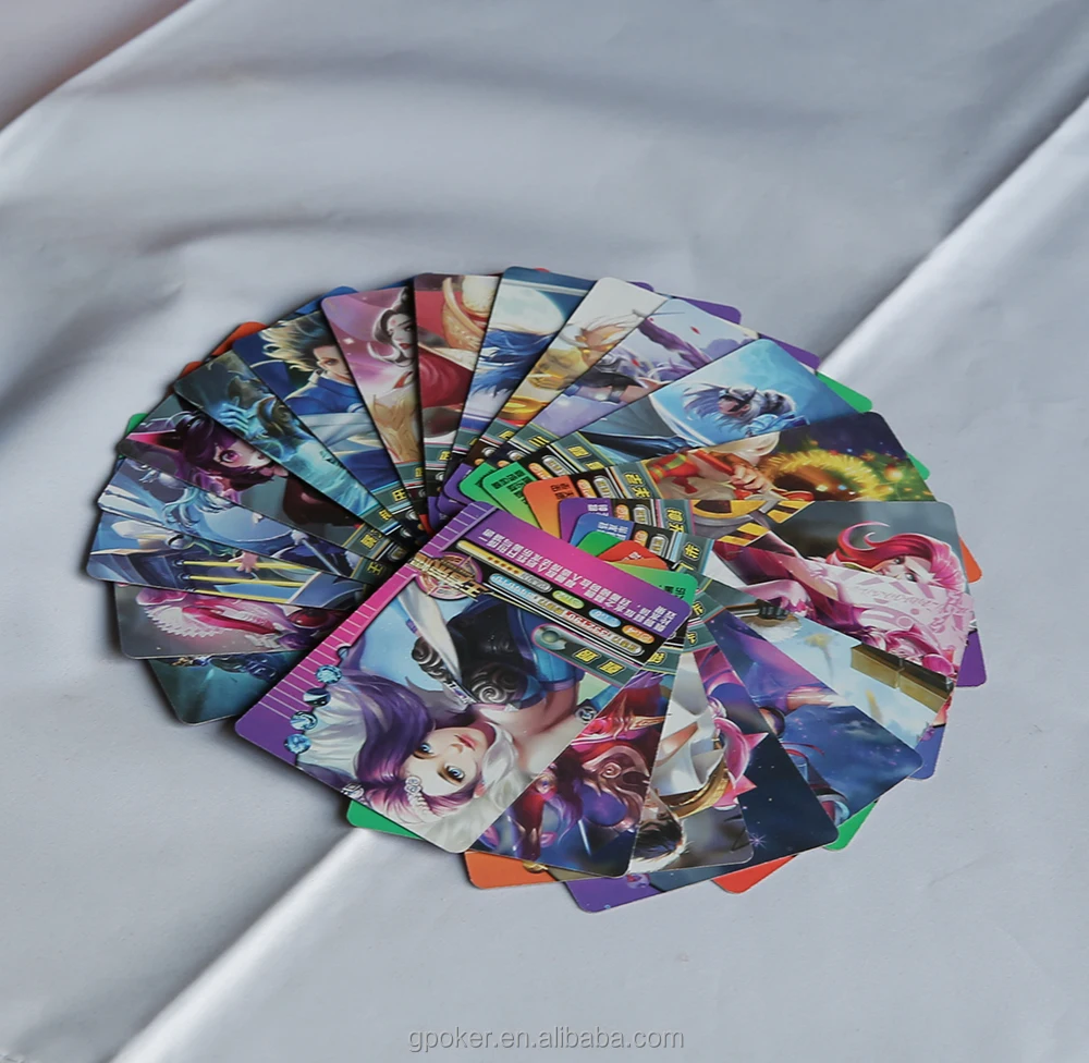 custom trade glory of kings playing game cards