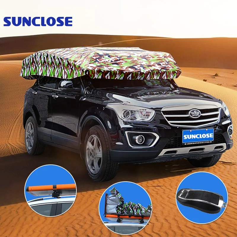 SUNCLOSE PEVA + PP Хлопок Непромокаемые Дышащая Ткань Покрытия Автомобиля Зонтик Палатка