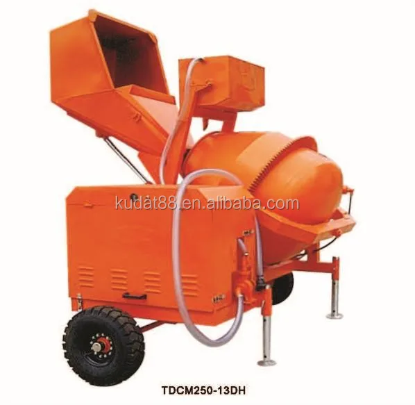15hp diesel engine 250L concrete mixer RDCM250-13DH