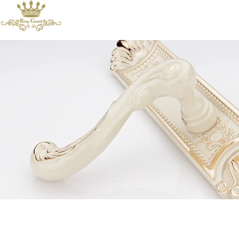 Ручка дверная самоблокирующаяся из цинкового сплава набор врезных дверей роскошная ручка для двери в