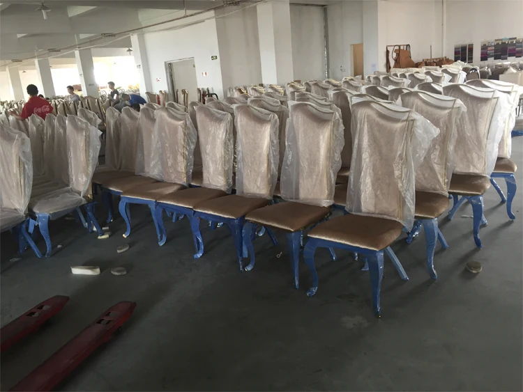 Wholesale modern stainless steel dining chair