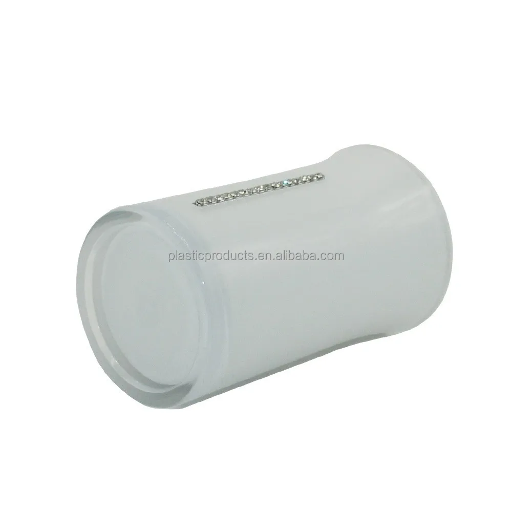 New design unique transparent bathroom accessory set