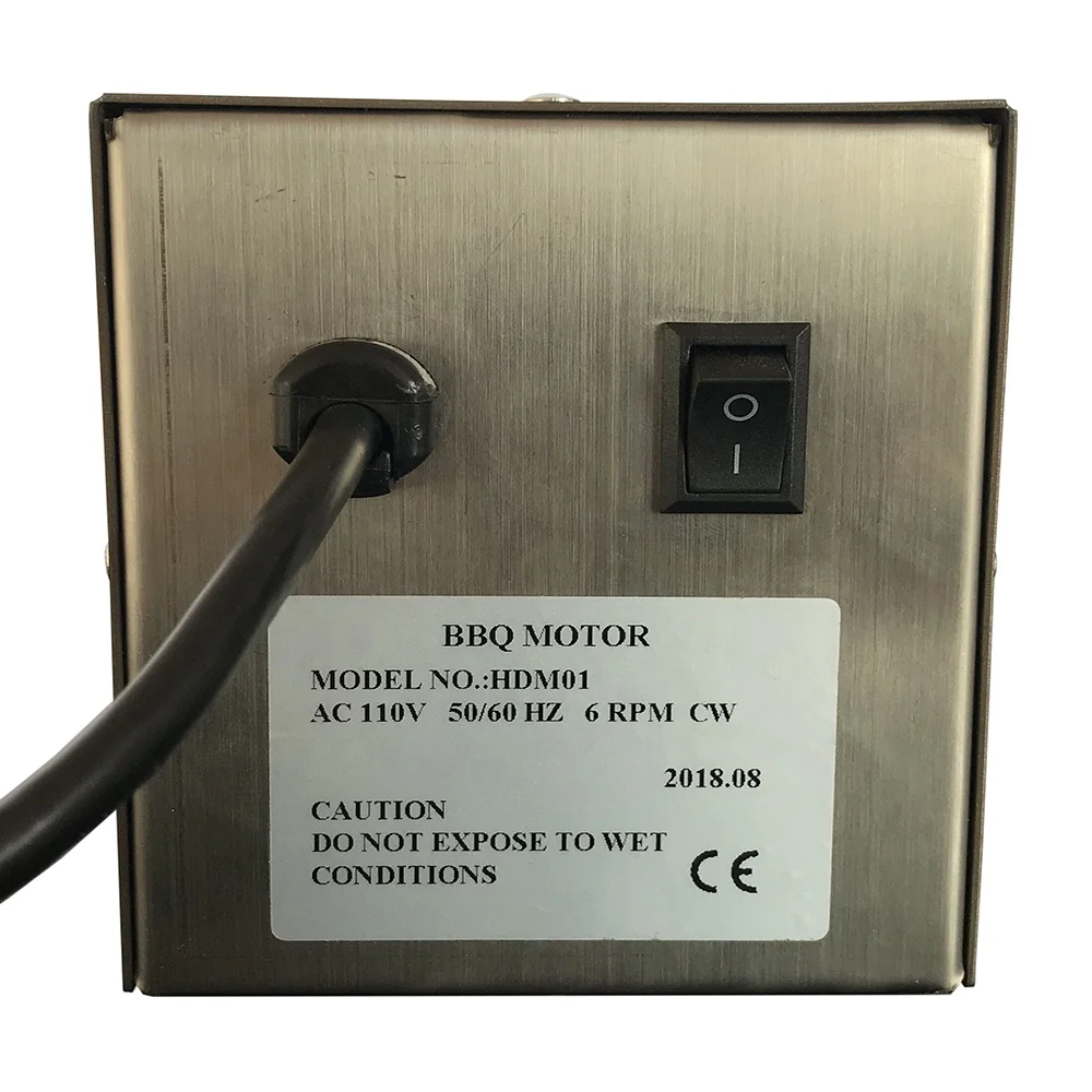 Электродвигатель из нержавеющей стали, 120 кг, привод для гриля кебаба