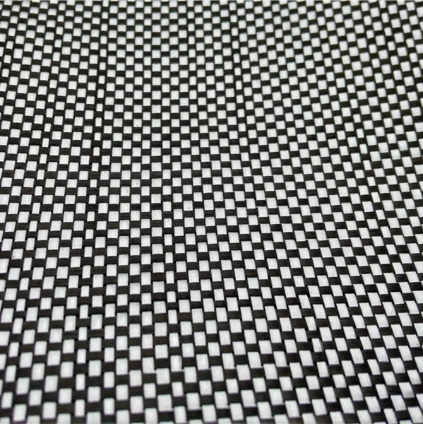 high quality carbon fiber cloth, 3K Carbon fiber 300 Tex fiberglass 250g plain Carbon Fiberglass Hybrid Fabric