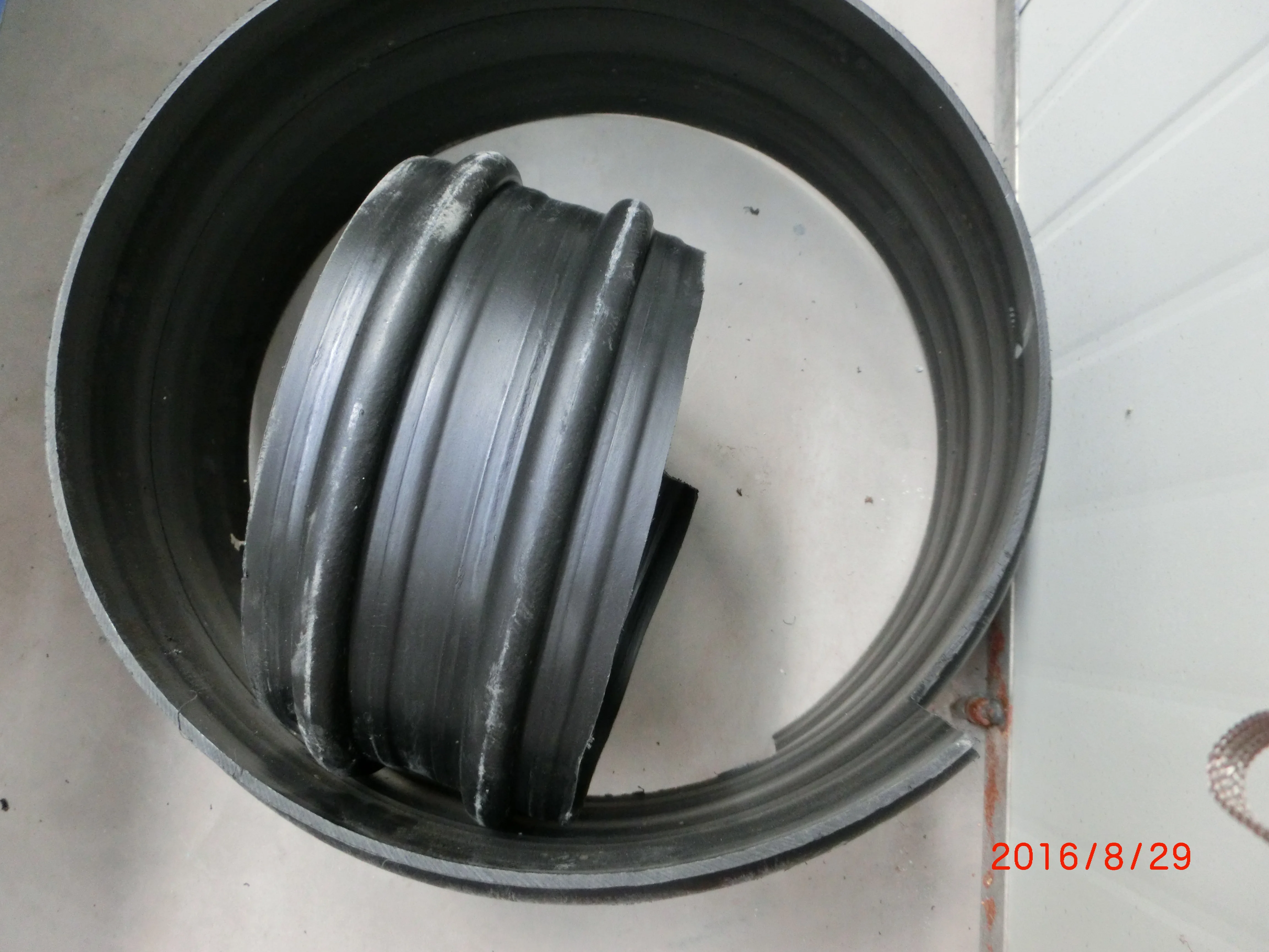 Армированная стальная лента HDPE большого диаметра для подземного дождевого дренажа