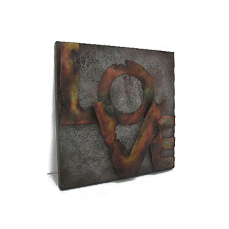 
Black rusted metal cool abstract outdoor wall art murals 