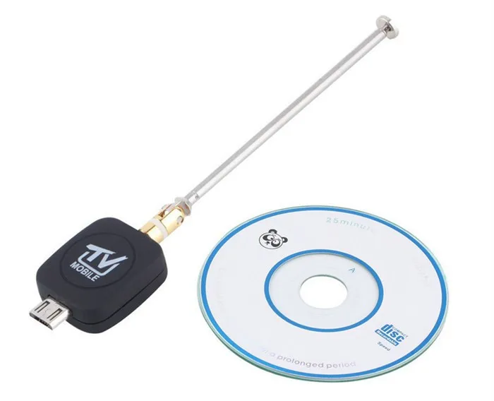 Mini Digital DVB-T Micro USB Mobile HD TV Tuner Stick Receiver for Android