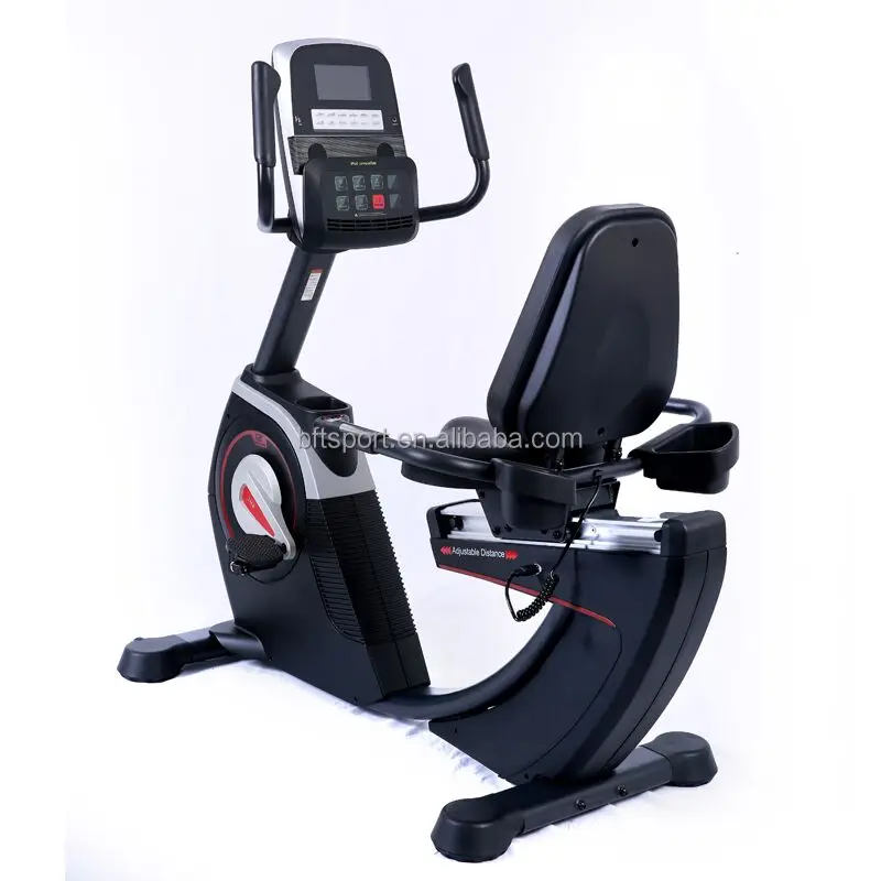 Factory Price Commercial Gym Fitness Equipment Aerobic Burning Fat Exercise Bikes Recumbent Bike