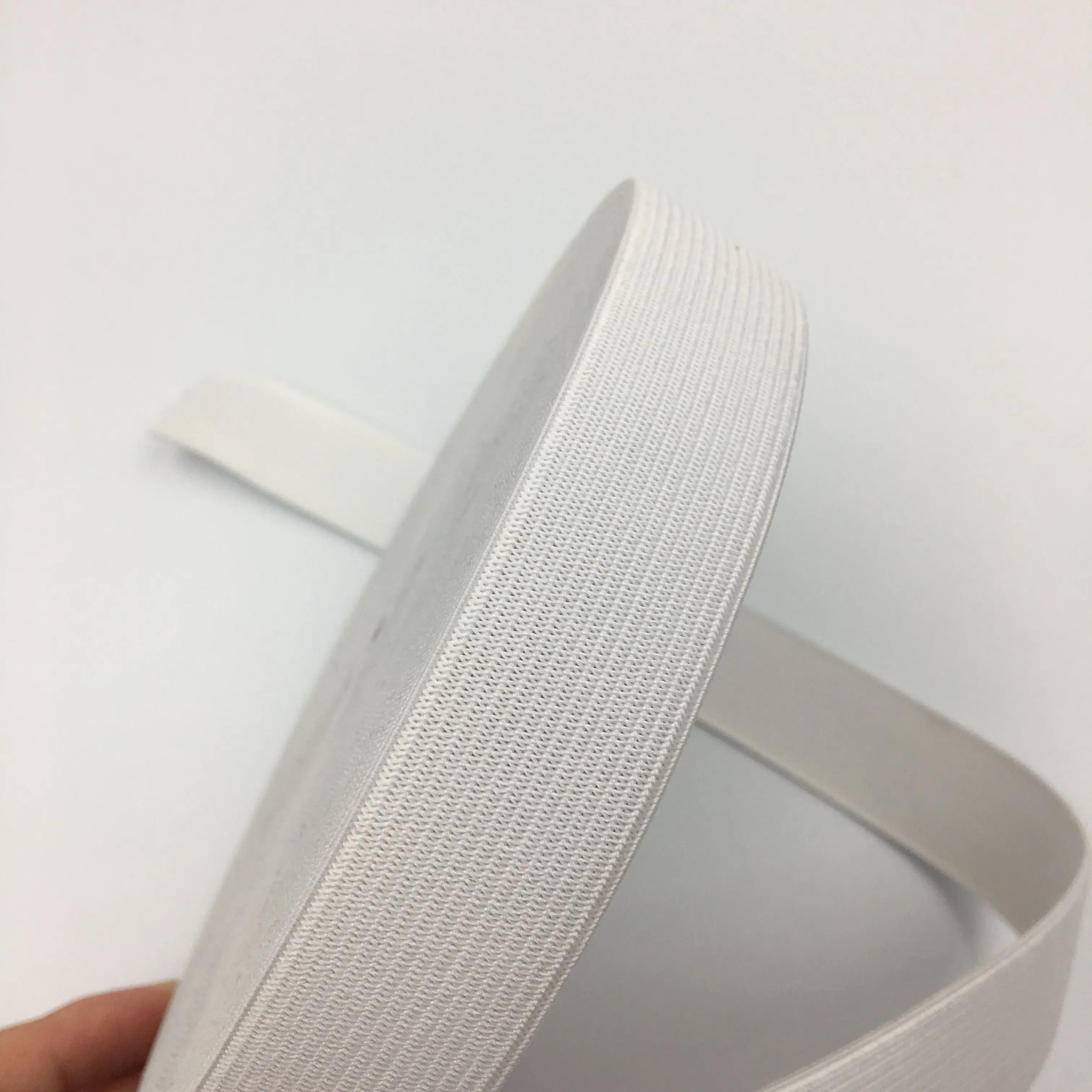 3/4 Inch Wide Sewing Elastic Bands Elastic Spools 21.5 Yards (White)