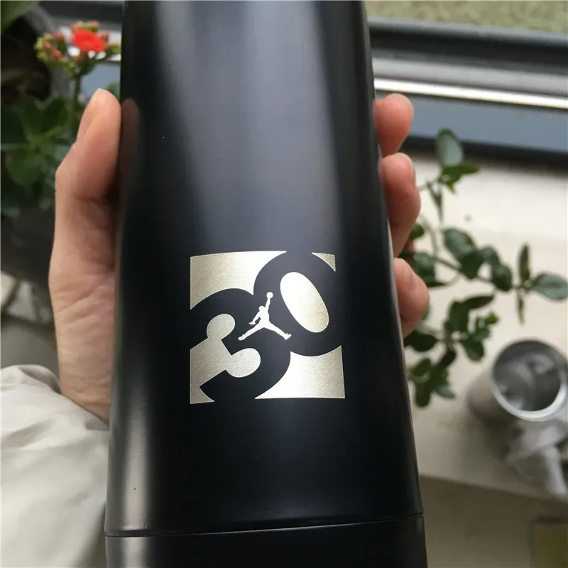 
Wholesale single wall 750ml stainless steel cola shaped sports water bottle 