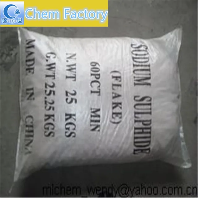 sodium sulphide yellow flakes factory supply different Fe content Na2S