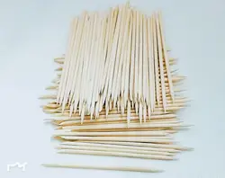 orange wood sticks/manicure stick 4.5 inch