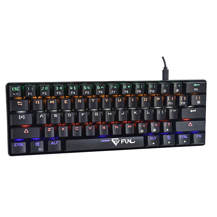 87 Keys Professional Mechanical Keyboard Small Layout No Numeric Keypad