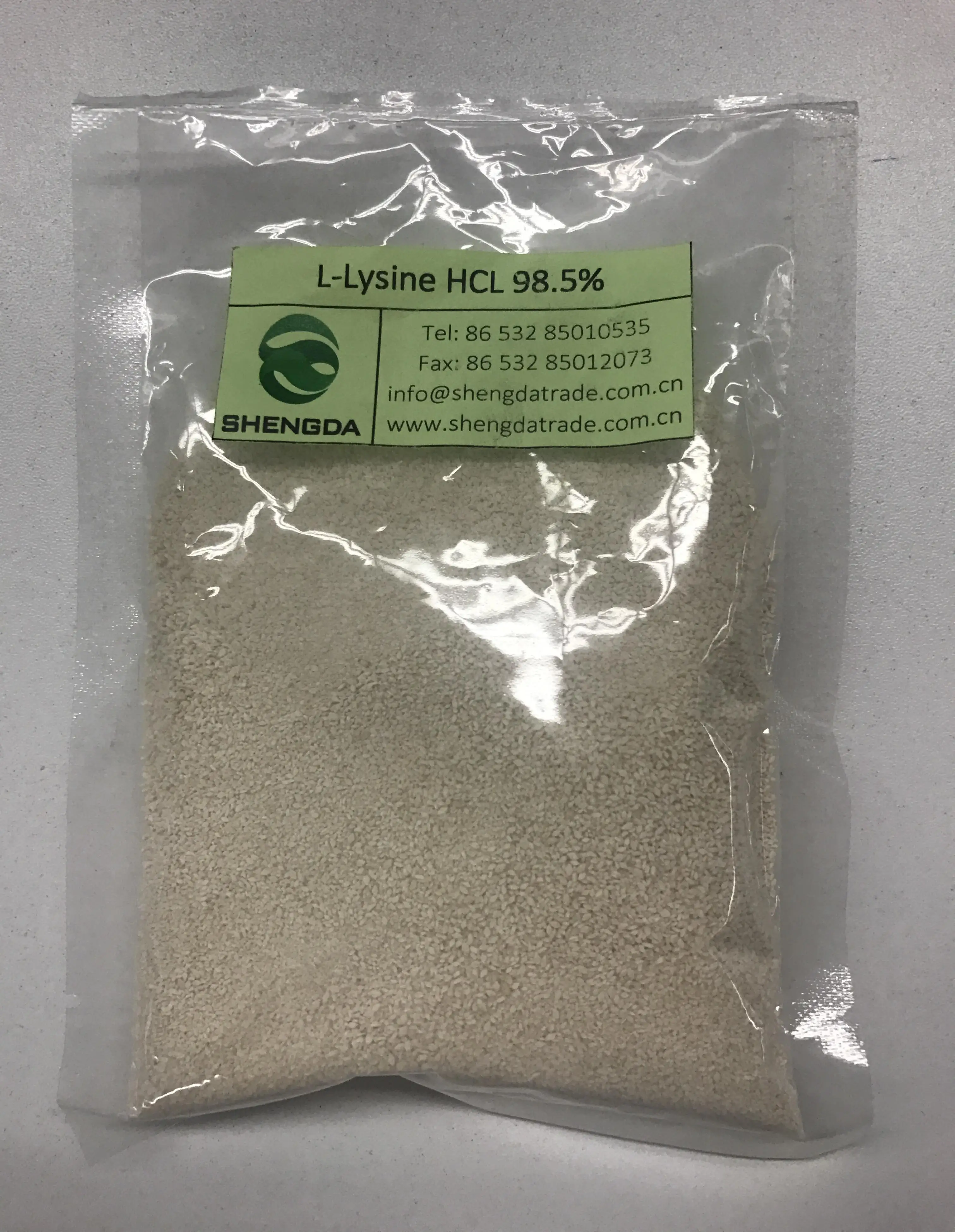 Factory Price Lysine Monohydrochloride 98.5% Feed Additive for Poultry/Swine