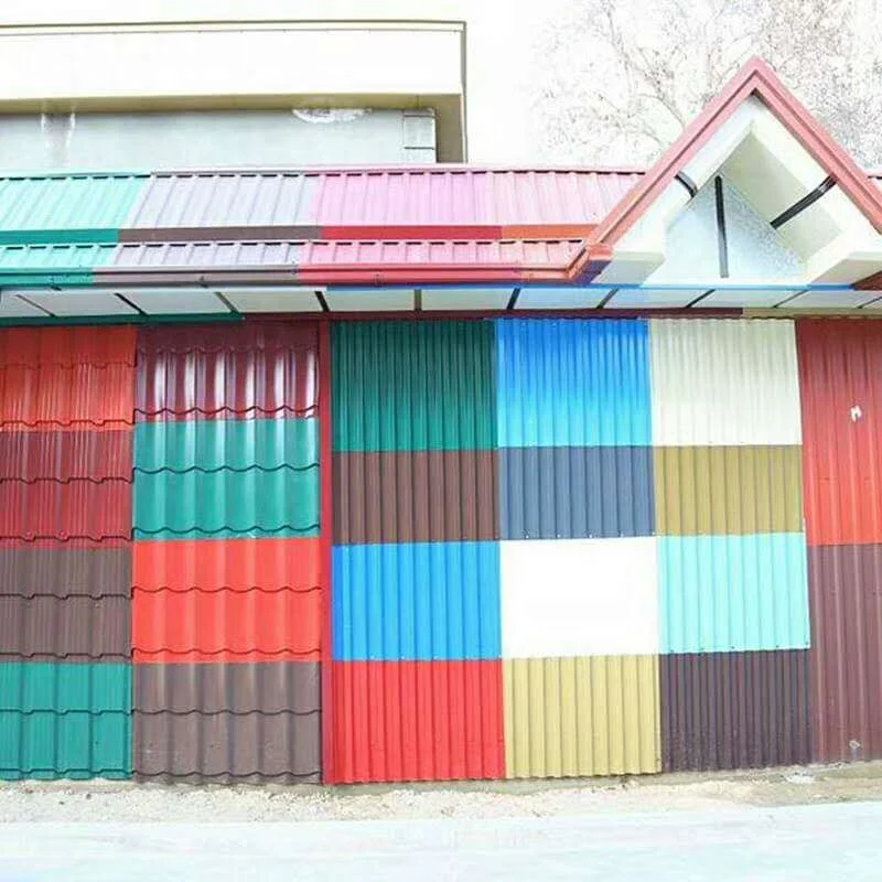 PPGI PPGL Prepainted Galvanized Zinc Steel Plate And Corrugated Roofing Sheet  For Construction