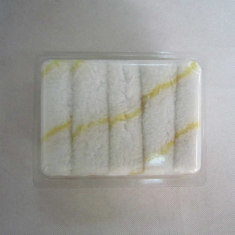 
 Покрытие маленького лакокрасочного ролика 4 дюйма, пополнение лакокрасочного мини-ролика из полиамида  