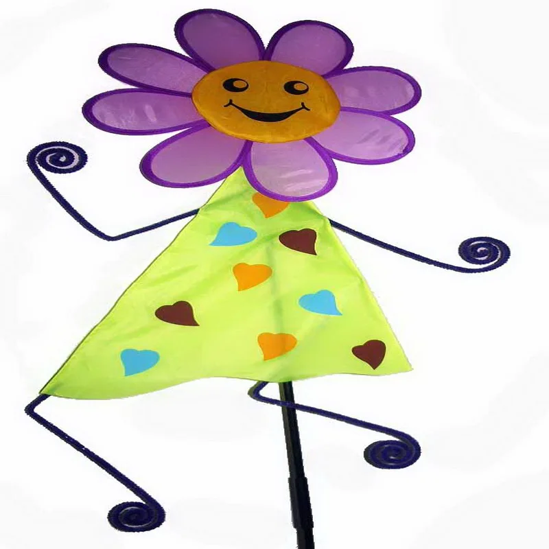 Big ladybug cartoon colorful windmill toy decorations