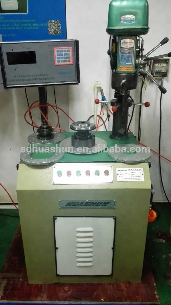 
HUASHUN hot sale vertical pulley balancing machine 