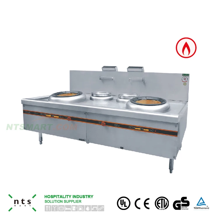 
commercial stainless steel cooking gas stove 