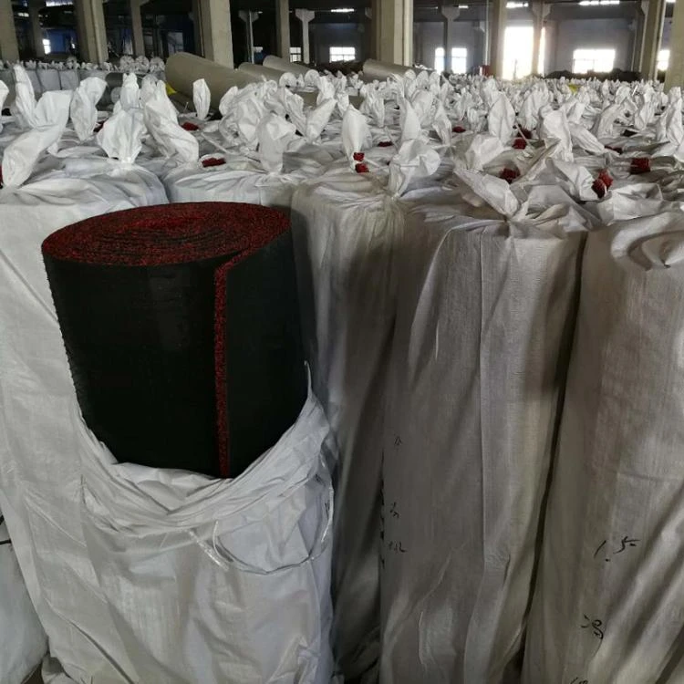 Cushion PVC Coil Mat Carpet With Spike Backing