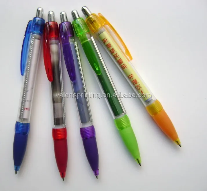 2024 Banner pen with printed logo flag ballpoint pen for promotional
