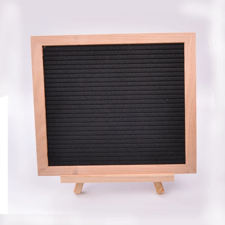 
2019 new products 10X10 inches hottest pink color felt letter boards for decoration 