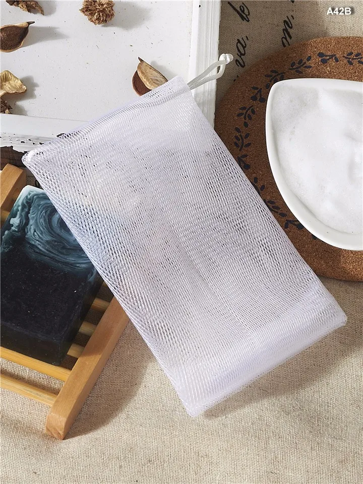 
Foaming soap/facial cleanser PE net for facial cleansing& Body wash baby soap net A42 