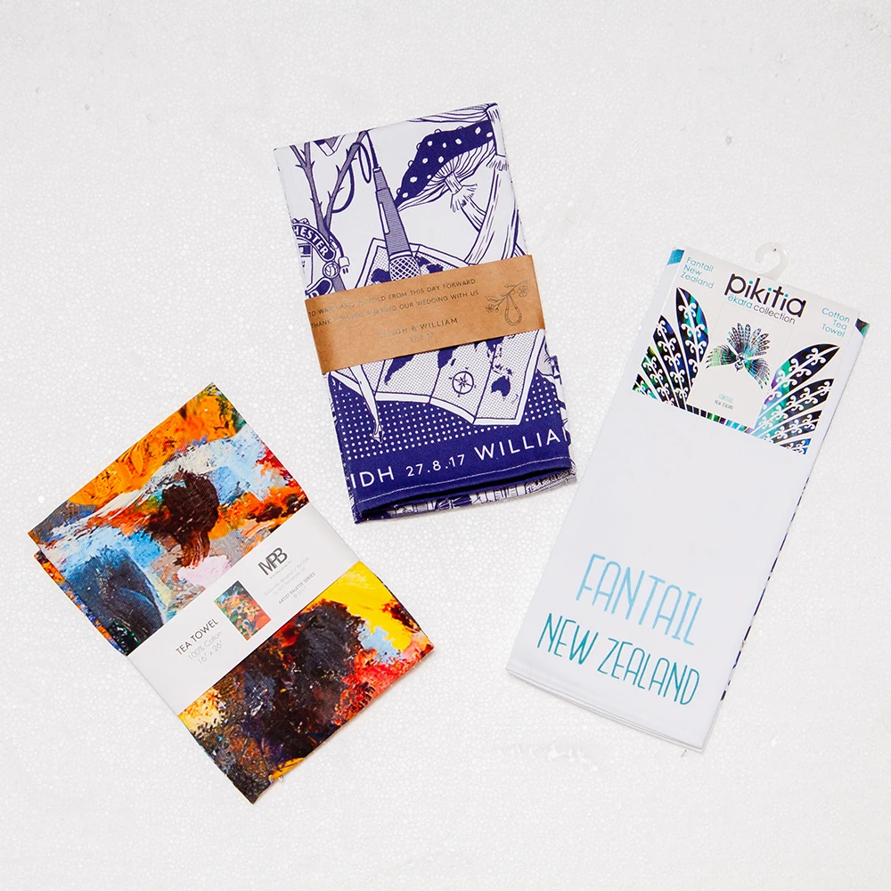 
Wholesale 100% cotton custom reactive digital printed tea towel 