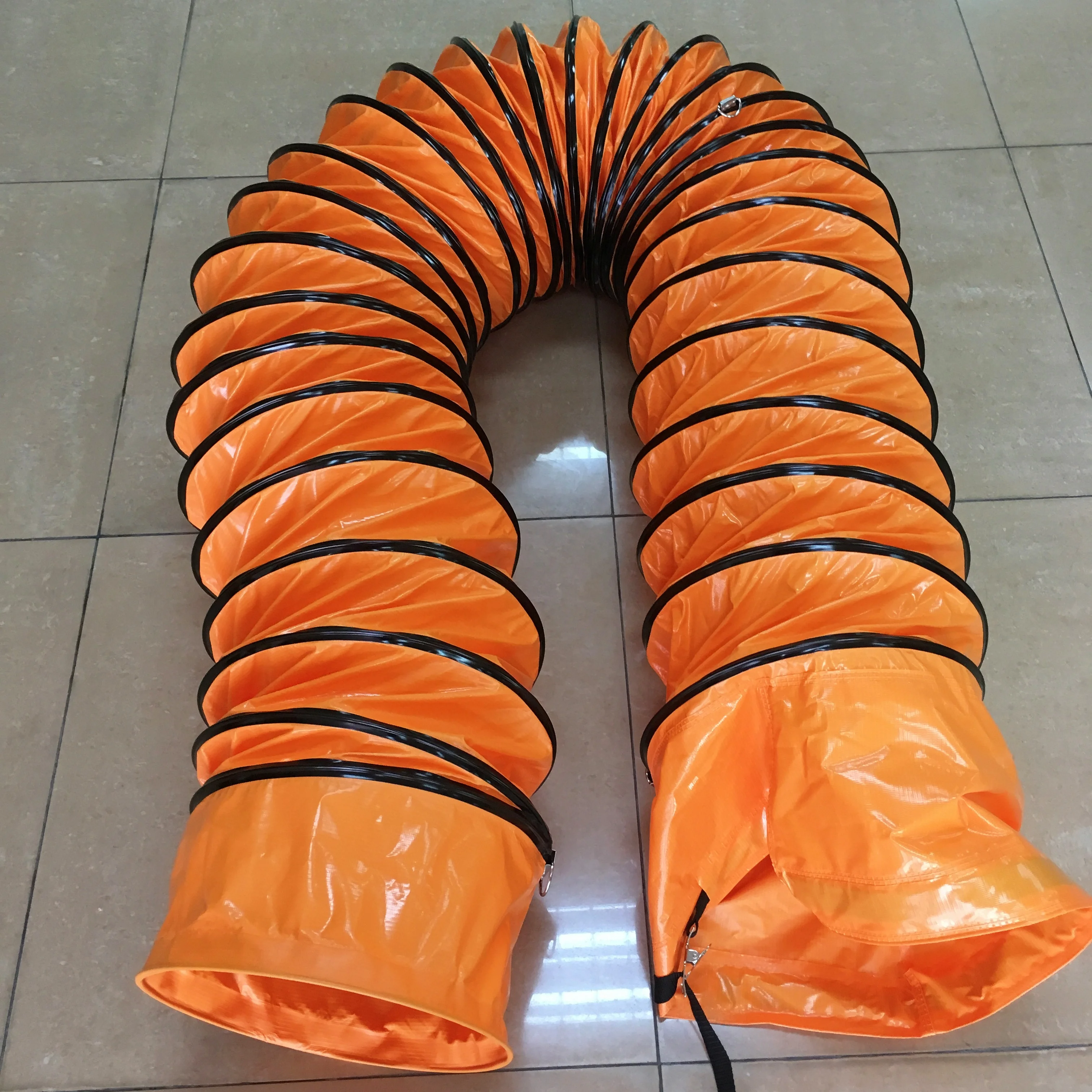 
PVC flexible plastics tubes for ventilating, cooling or heating 