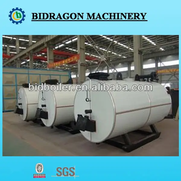 15 ton gas-fired fire tube steam boiler for steam turbine