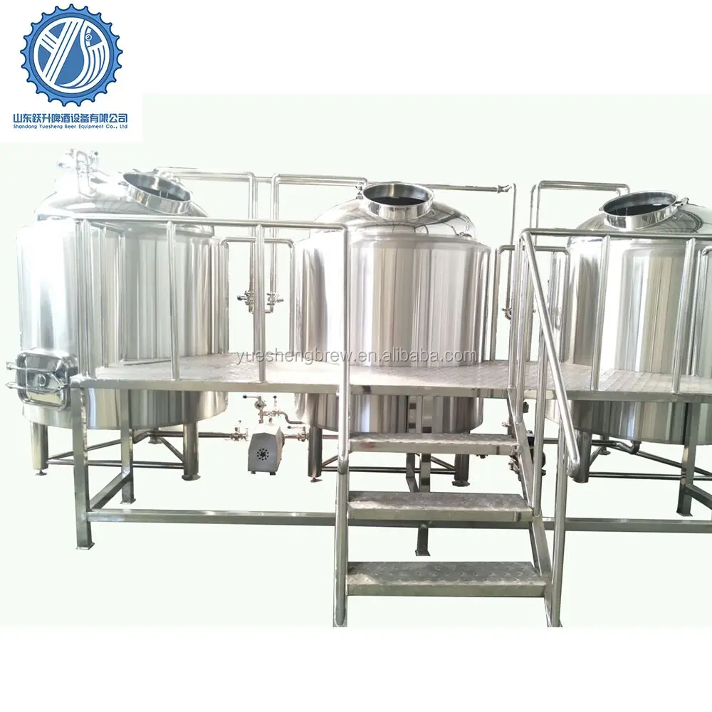 200l-1000l отель пивоварения корабля оборудования пива с помощью micro brewery машина