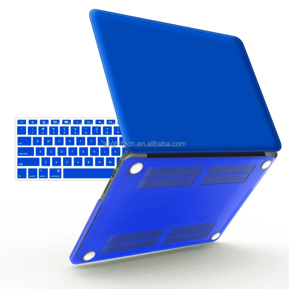 
for macbook case flip cover , rubber pc case for macbook pro 13 with Keyboard screen protector 