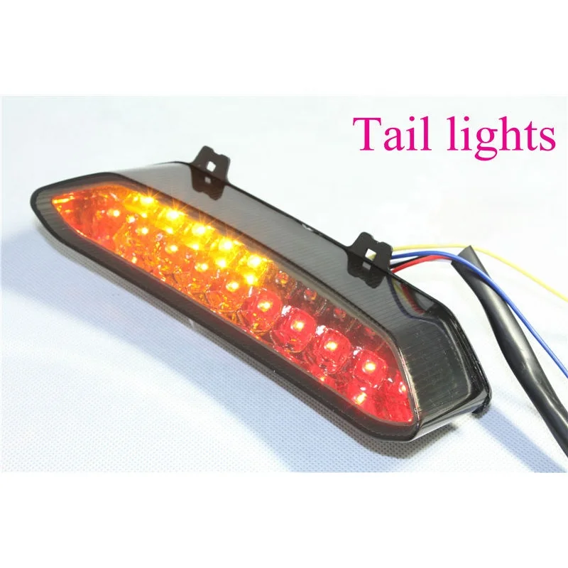 Motorcycle parts led tail signal light for Yamaha 2002 2003 YZF R1 YZF-R1 YZFR1 Clear