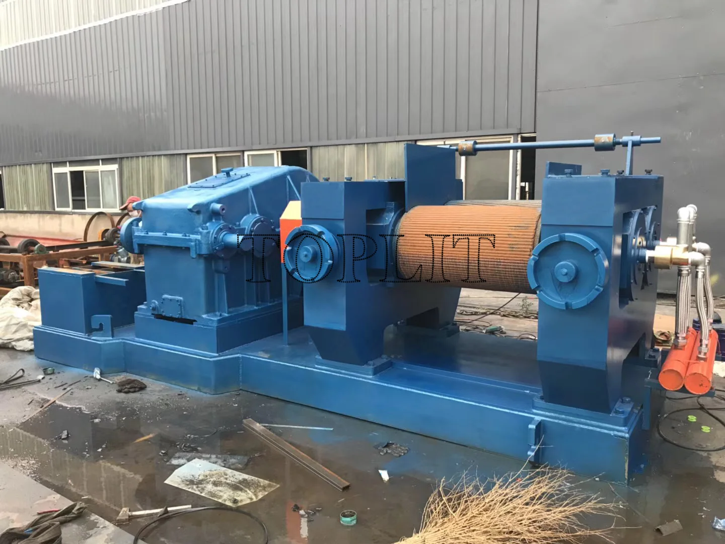 XKP-610 Tire cracker mill / Rubber Crusher For Reclaimed Rubber Production