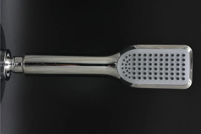 A set of bathroom 3PC handhold shower head with ABS shower hose