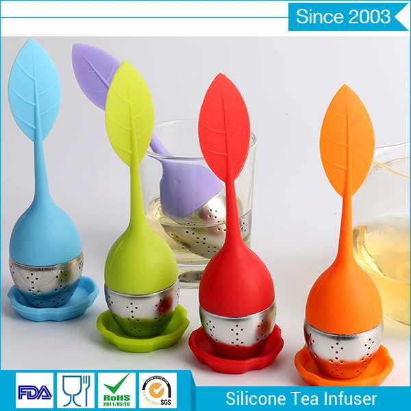 
Food-grade Silicone Tea Strainer , Heat Resistant Berries Shape Silicone Tea Infuser 