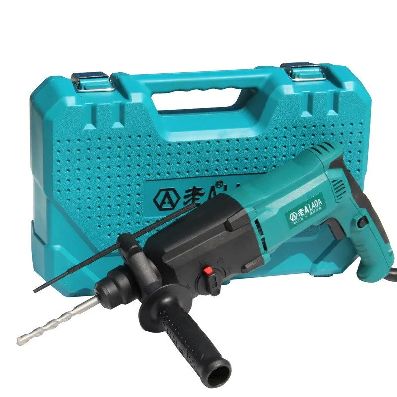 LAOA triple-purpose labor-saved 1000r/min high quality electric hammer light keyless electric impact drill