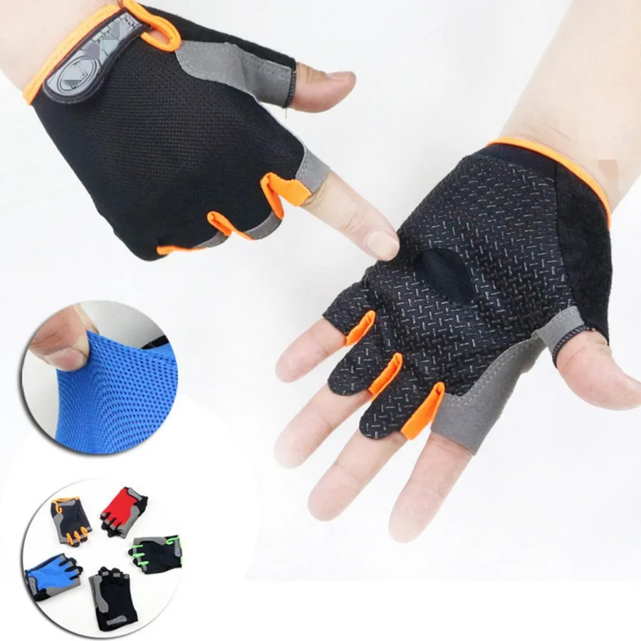 Durable Bike Gloves Breathable Fitness Gloves Protective Sports Gloves Gym