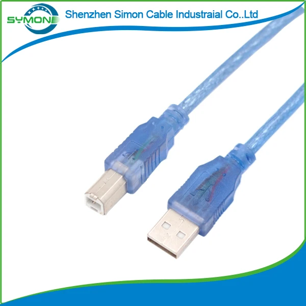 
cheap 1.5m Black high quality USB 2.0 Printer Cable Type A Male to Type B Male USB 2.0 cable for Printer 