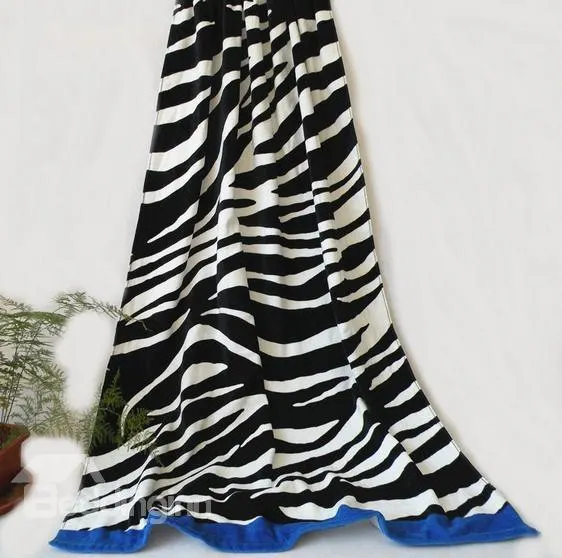 Wholesale tiger stripe cotton custom printed beach bath towel